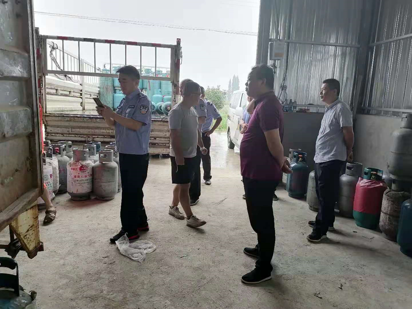 罐头嘴镇开展安全隐患大排查 常抓不懈消事故