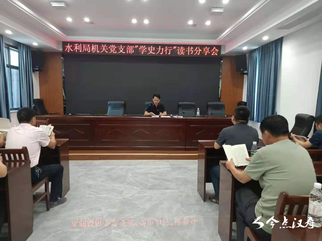 汉寿县水利局机关党支部开展“学史力行”读书分享会