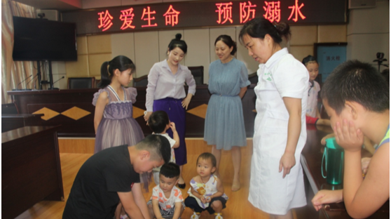 汉寿县卫生健康局开展干部职工未成年子女 “珍爱生命  预防溺水”专题安全教育活动