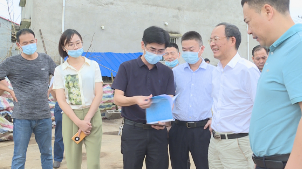 湖南省农业农村厅领导来汉寿督查“大棚房”问题专项清理整治行动“回头看”暨农业风险防控工作