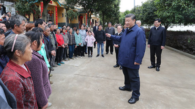 图文故事丨习近平与老乡的故事