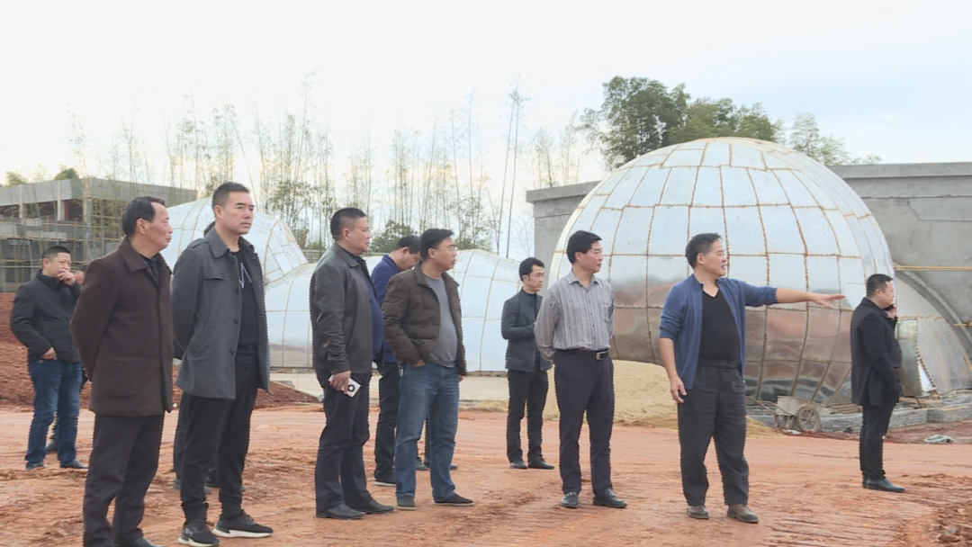 汉寿县领导朱正权调度中国·汉寿国际旅游度假区项目建设
