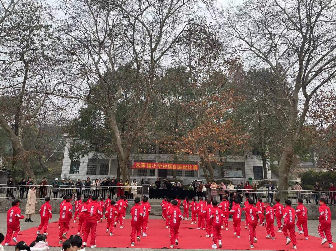 朱家铺镇小学：自编操，强体质，展风貌