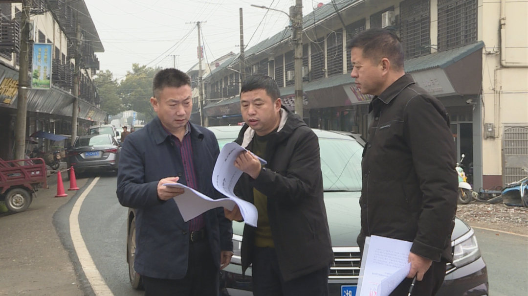 汉寿县领导宋万林督导调研水利工程工作