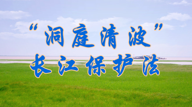 “洞庭清波”长江保护法