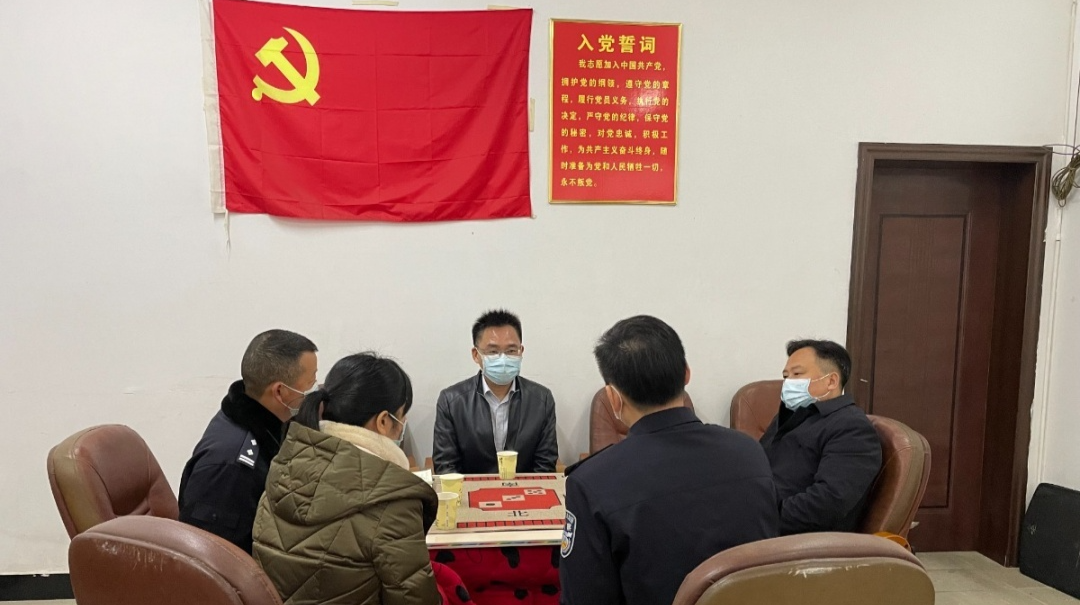 汉寿县领导朱正权调研社区矫正、综治中心实体化建设和监所疫情防控等工作