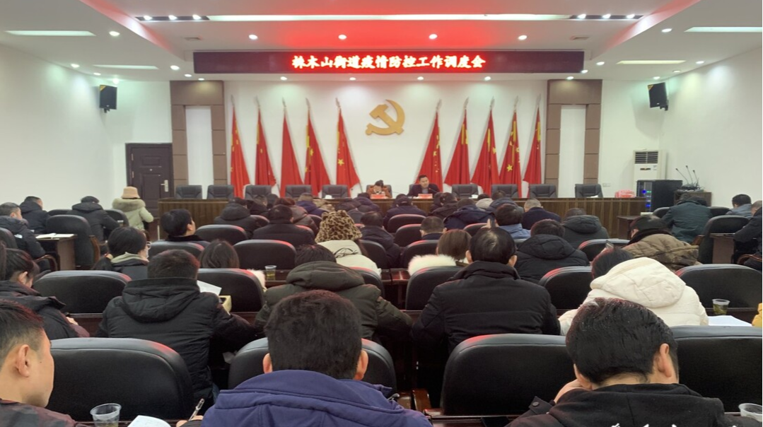 株木山街道召开疫情防控工作调度会