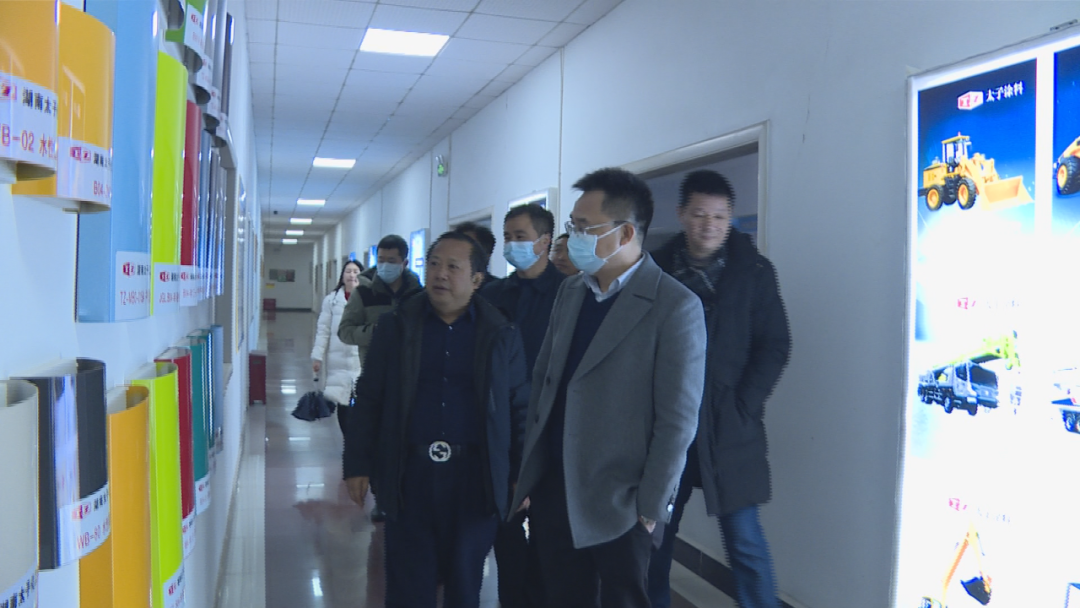汉寿县领导朱正权走访重点规模工业企业