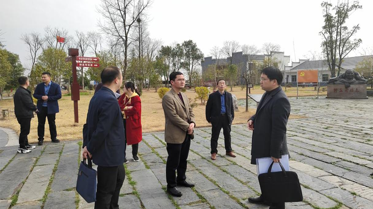县委组织部率考察组赴桃源县调研红色乡村建设