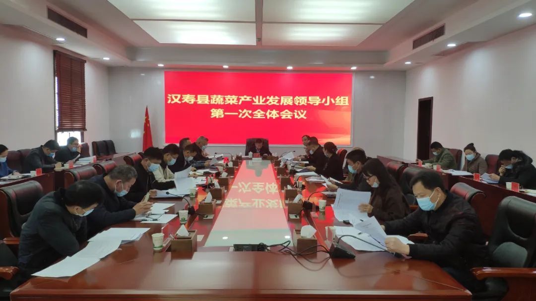 汉寿县召开蔬菜产业发展领导小组第一次全体会议