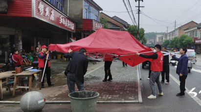 丰家铺镇开展“划行归市” 专项整治行动