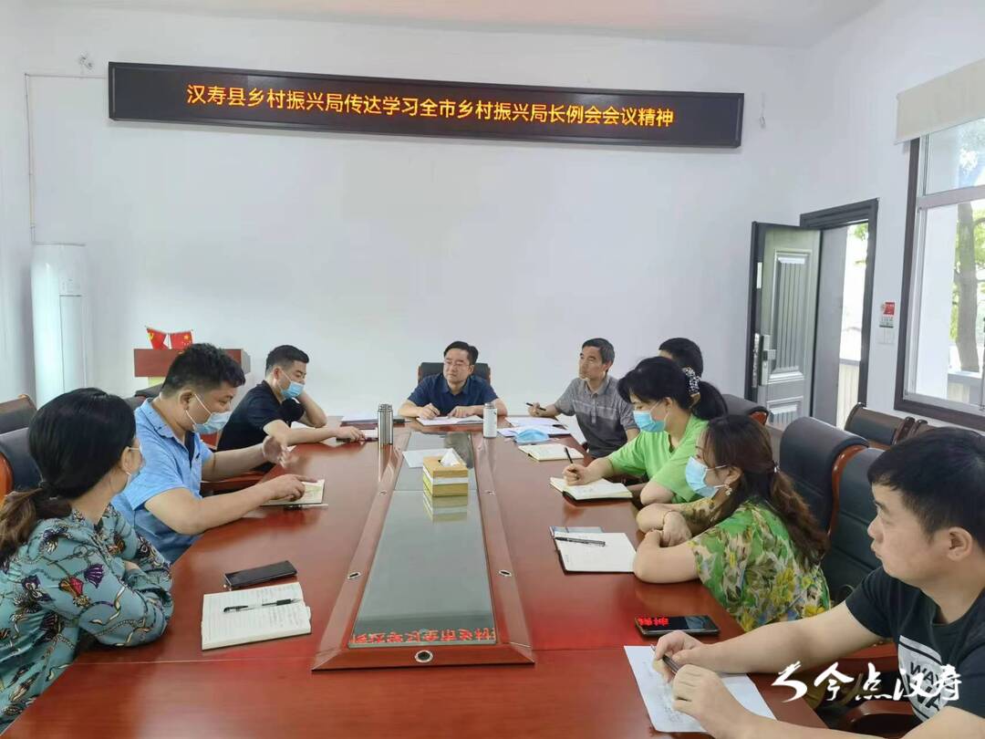 汉寿县乡村振兴局：端午佳节不休假，工作部署落实处