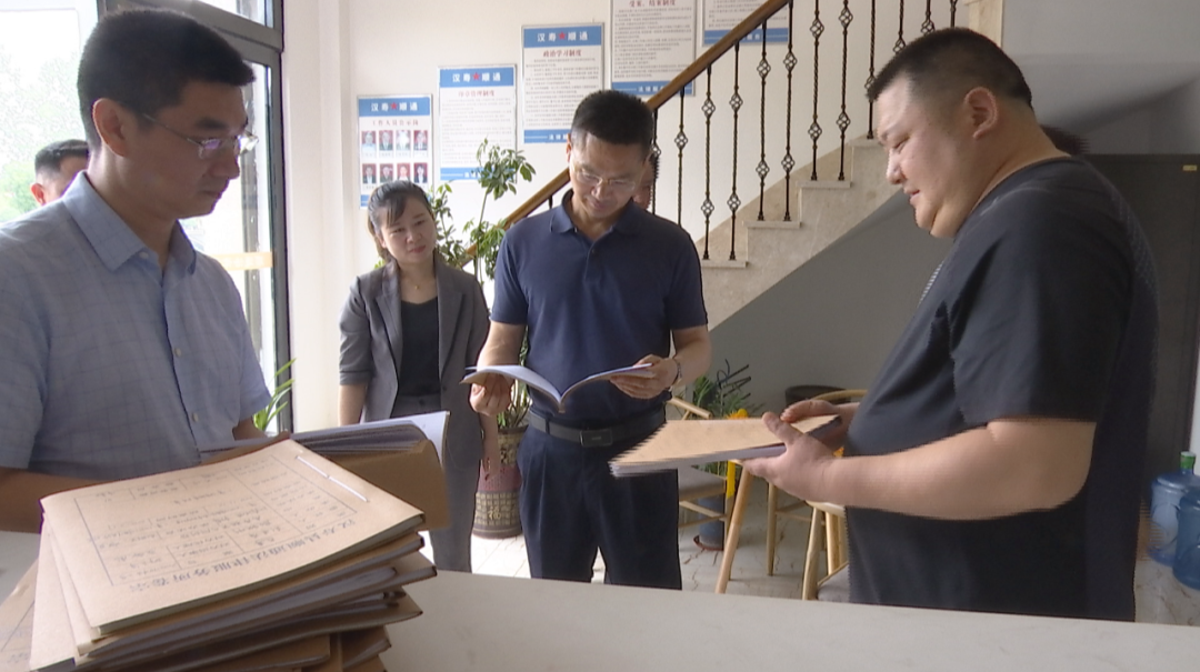 常德市司法局领导来汉寿督察法治政府建设
