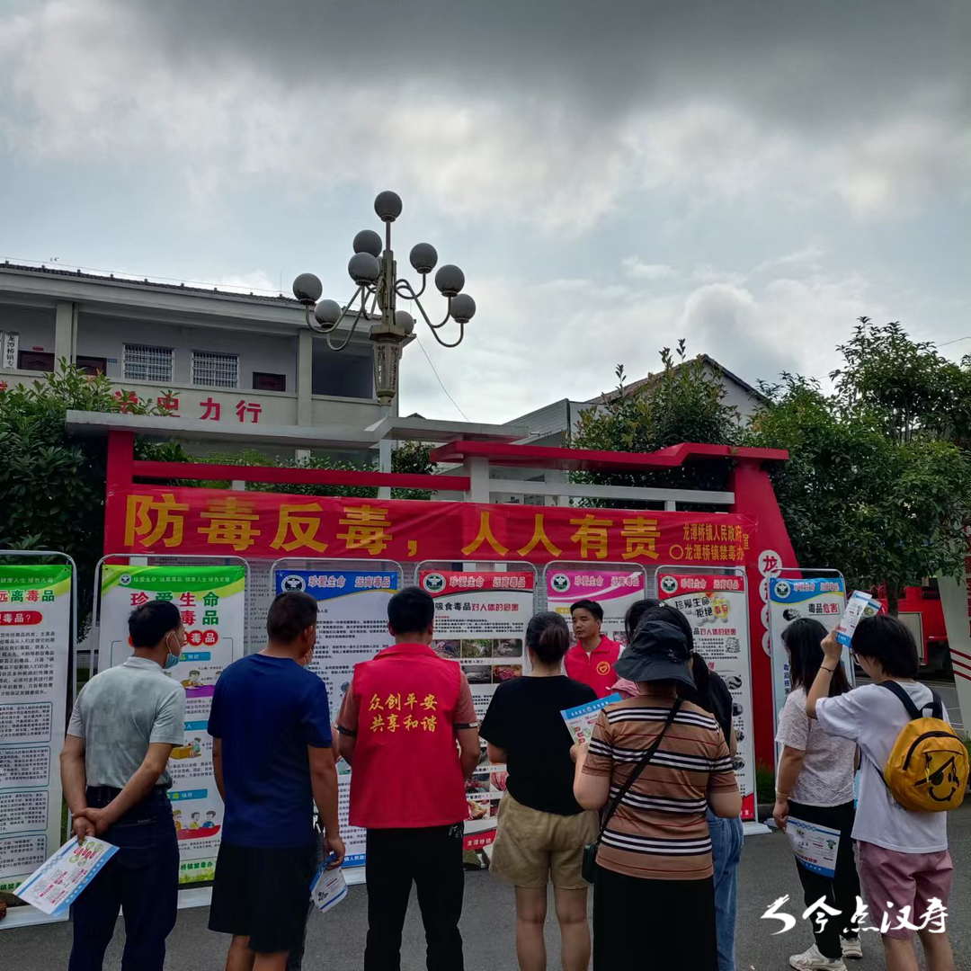 【全民禁毒】龙潭桥镇：大力开展禁毒宣传  筑牢防护网