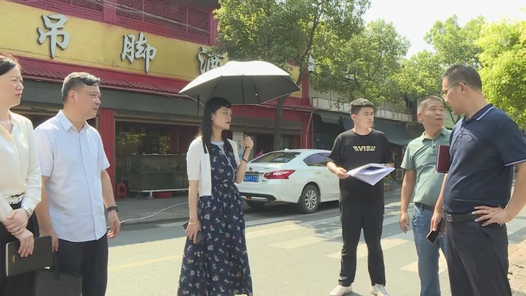 【文明城市 你我共建】汉寿县领导督查省级文明县城迎复检工作