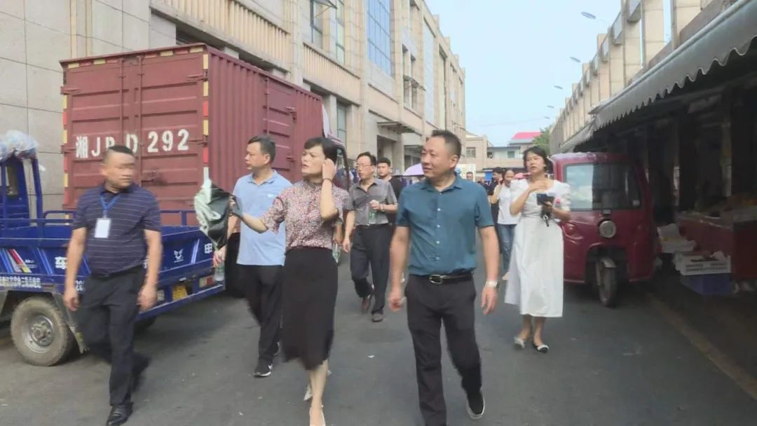 【文明城市 你我共建】汉寿县领导督导省级文明县城复检测评工作