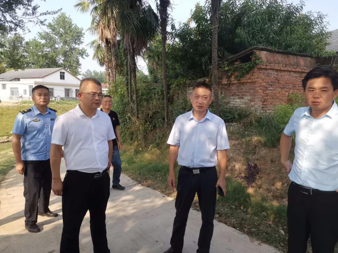 汉寿县领导督导“利剑”行动开展情况