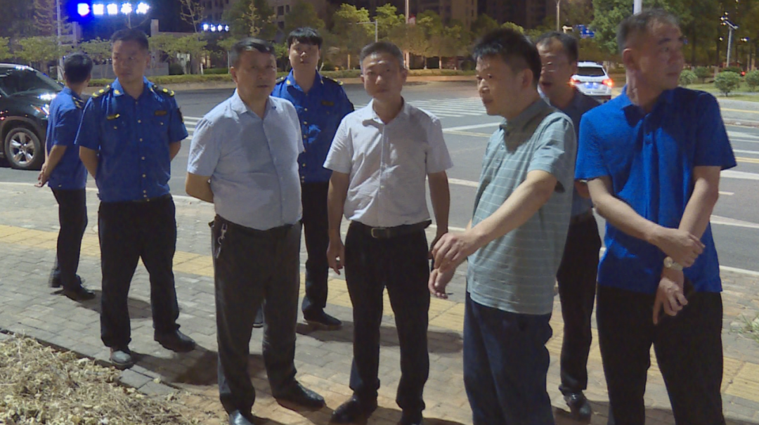 汉寿县领导督导中元节禁燃禁烧禁放管控落实情况