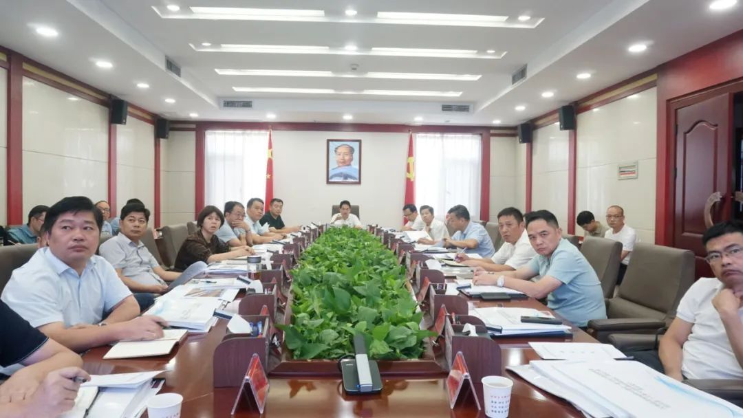 周功表主持召开2022年汉寿县国土空间规划委员会第四次例会