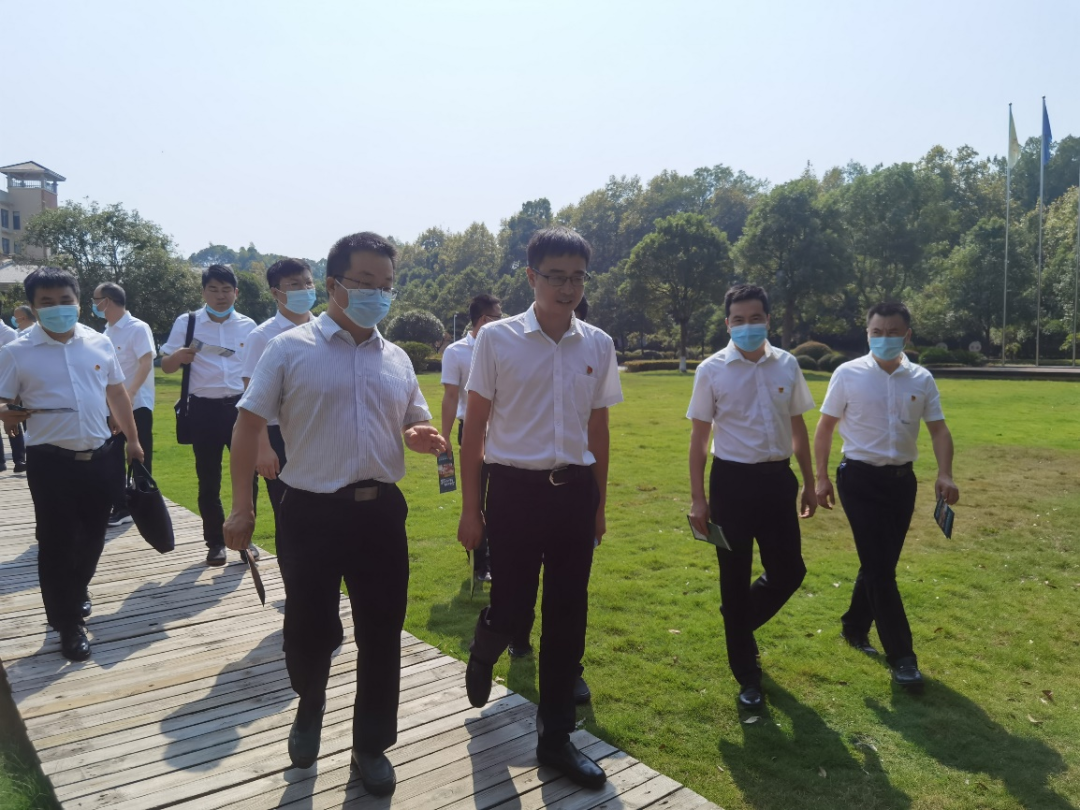 汉寿县“解放思想、加快发展”干部学习外训班在宁乡市调研全域旅游和高新区发展
