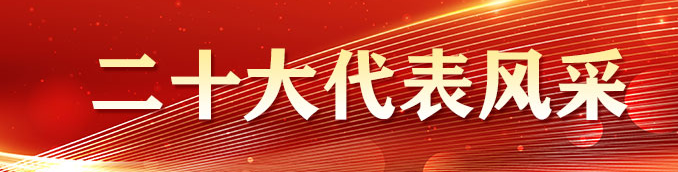 《二十大代表风采》专栏