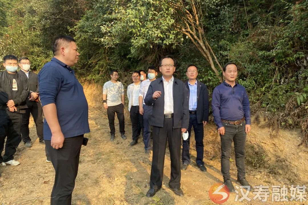 王时雨调研竹海森林公园文旅工作