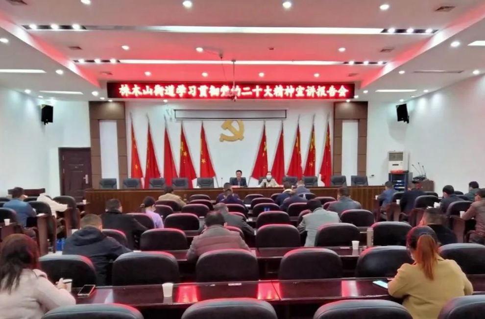 【深入学习贯彻落实党的二十大精神】株木山街道、朱家铺镇、罐头嘴镇：开展集中宣讲活动 让党的二十大精神在基层落地生根