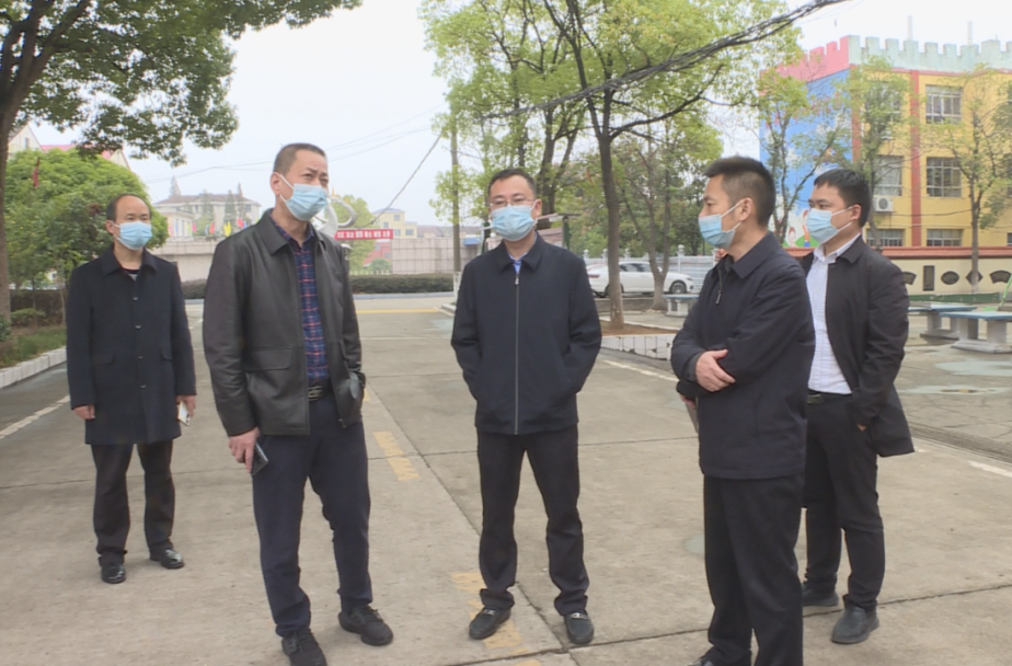 【防疫前沿】汉寿县领导督导部分学校疫情防控工作