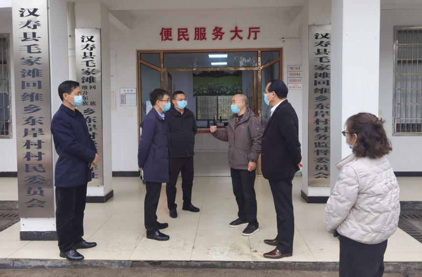 汉寿县领导到毛家滩回维乡调研基层党建及巩固拓展脱贫攻坚成果同乡村振兴有效衔接工作