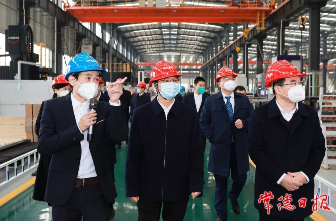 曹志强在汉寿县调研时强调:以党的二十大精神为指引 推动县域经济争先进位