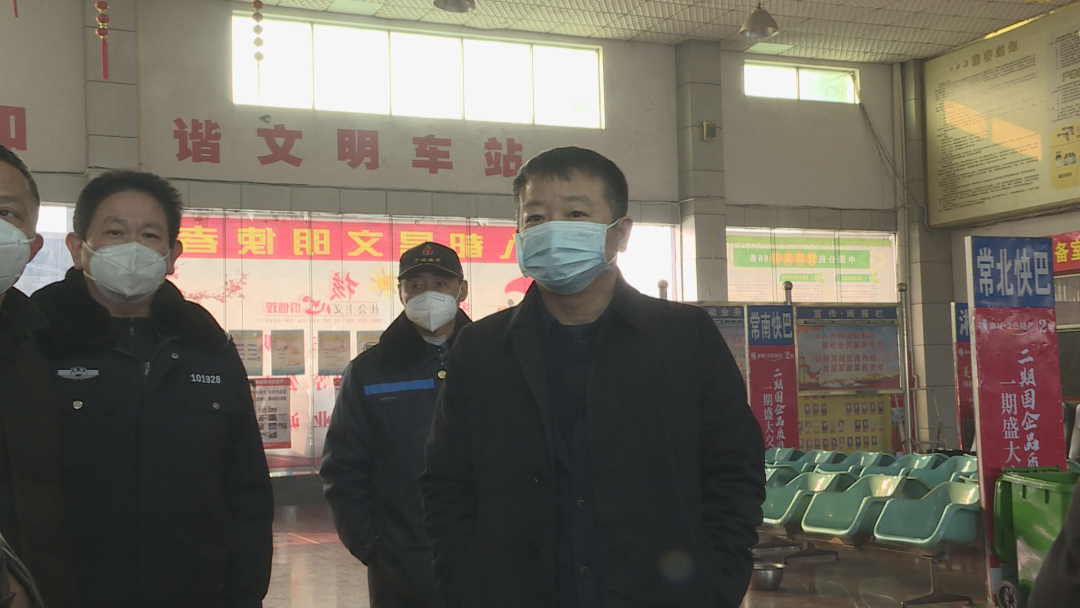 汉寿县领导开展春节前安全生产大检查