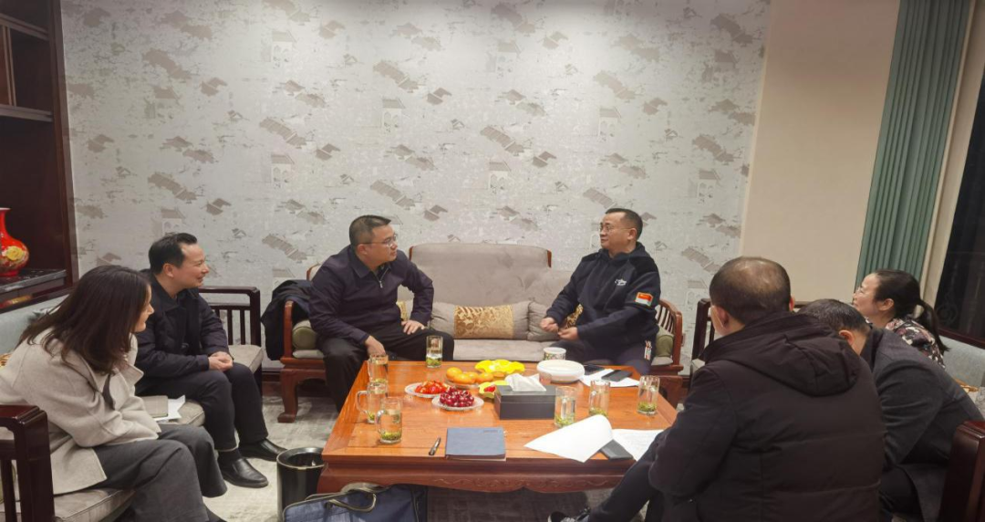 汉寿县领导走访园区部分重点企业