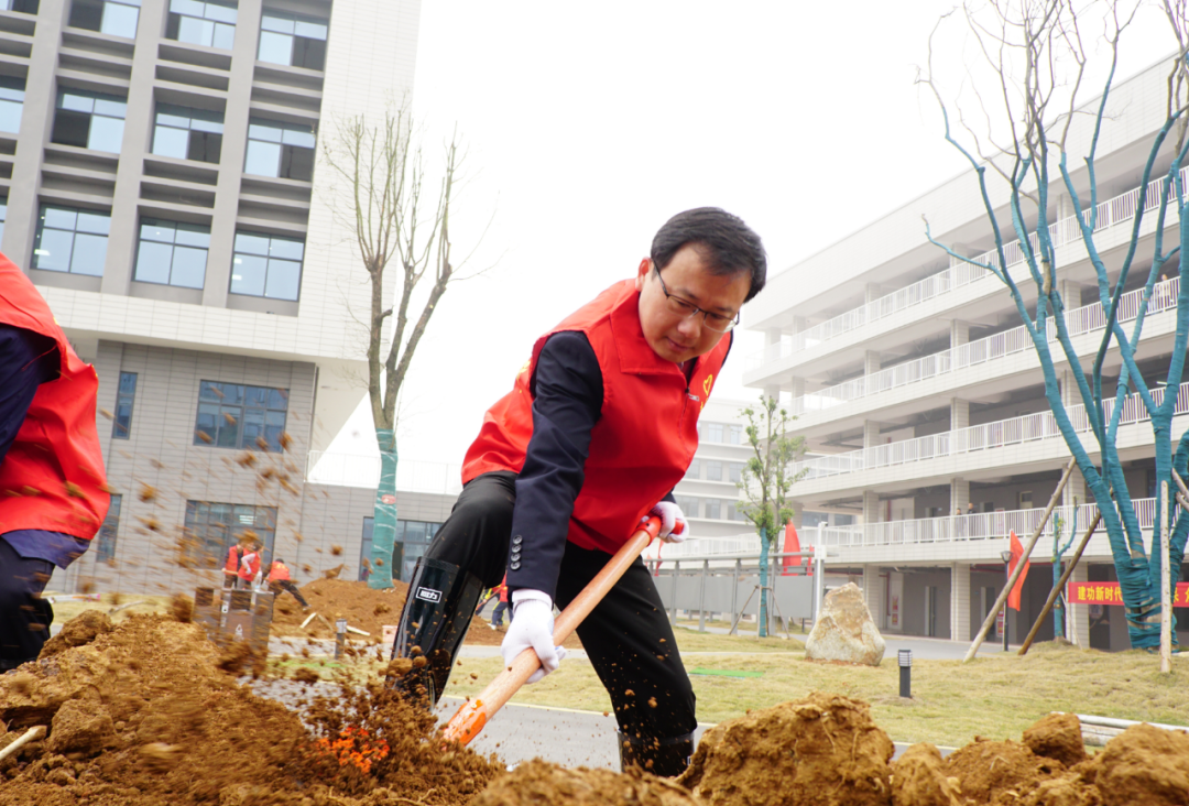 汉寿县开展2023年义务植树活动