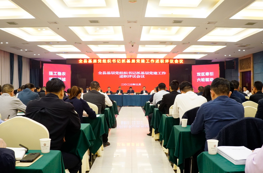 汉寿县召开基层党组织书记抓基层党建述职评议会议