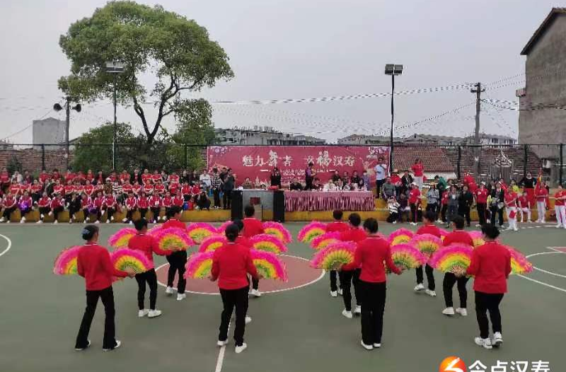 汉寿县蒋家嘴镇举办“魅力舞者 幸福汉寿”广场舞比赛
