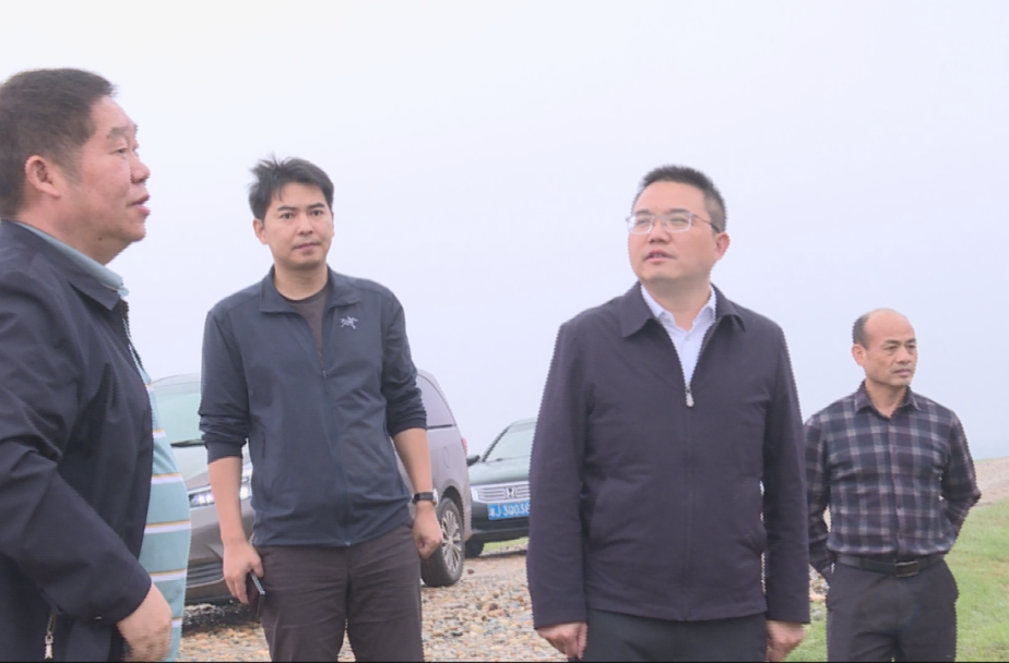 汉寿县领导督导检查南湖撇洪河防汛备汛工作
