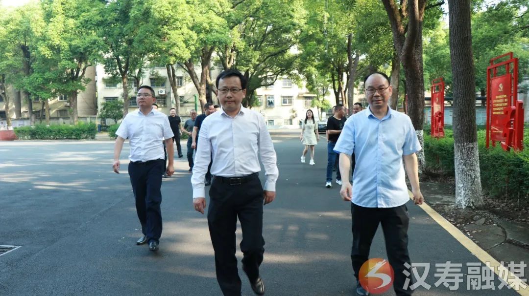 王时雨调研汉寿县委党校阵地建设工作