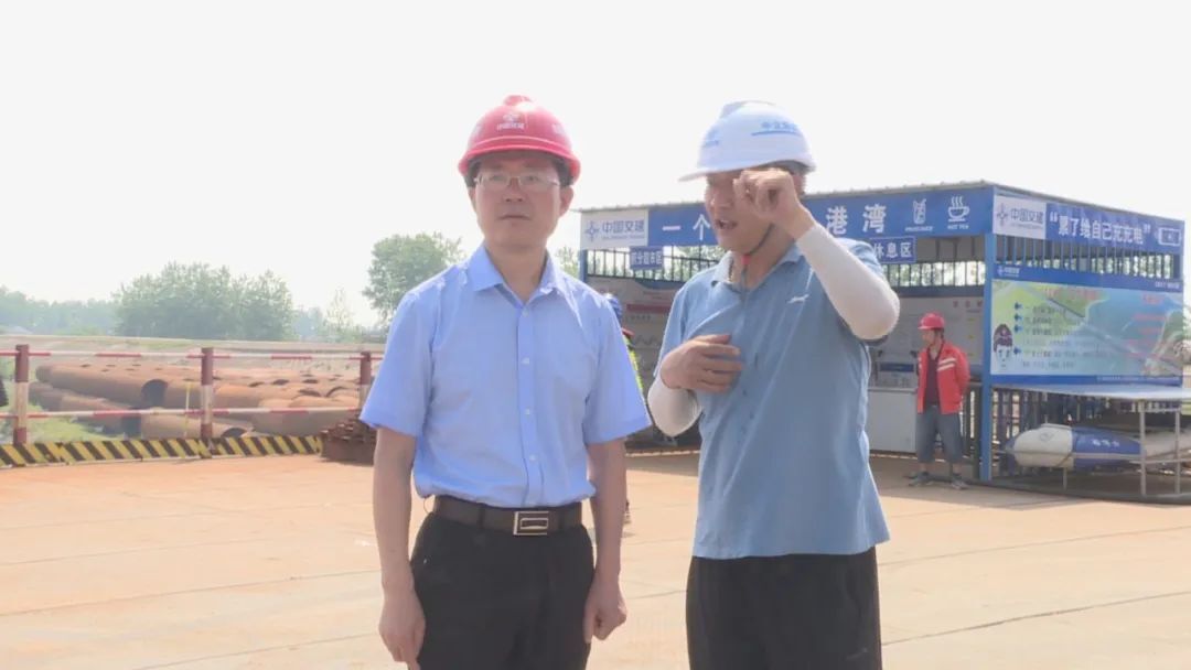 汉寿县领导督导检查沅南垸一线防汛备汛工作