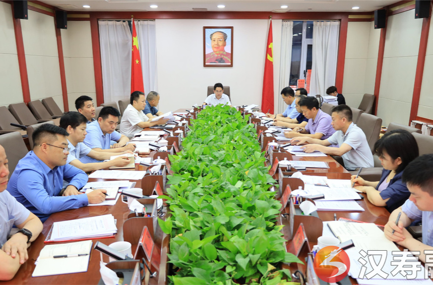 【创新突破 产业突围】周功表在汉寿县重点项目建设工作调度会上强调：要只争朝夕、合力攻坚，跑出项目建设“加速度”