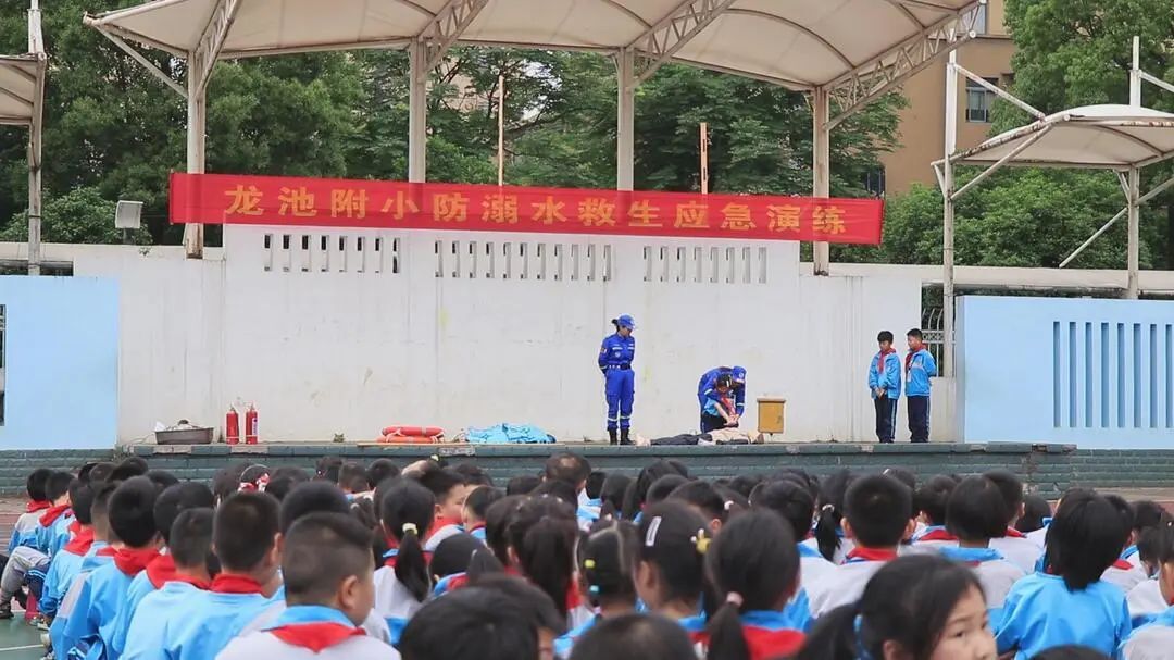 【幸福汉寿】汉寿学生早知道 防溺水演练进校园