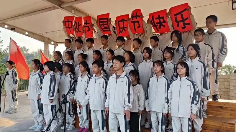 【网络中国节】汉寿县鸭子港中学：诵读红色经典 喜迎中秋国庆