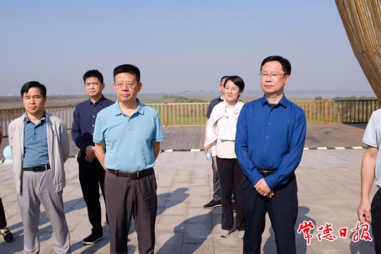 荆州市人大常委会调研组来常调研