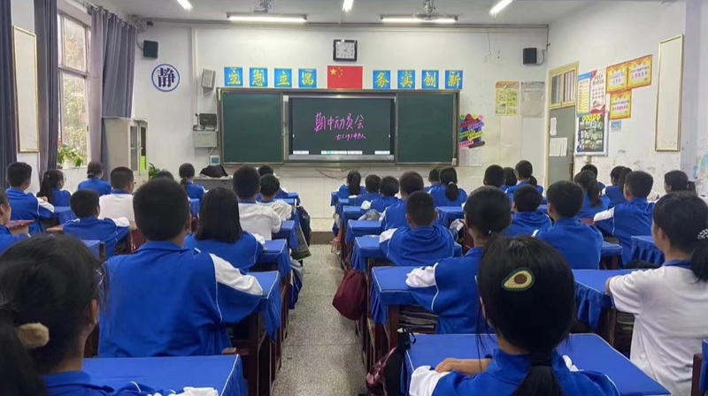汉寿县龙池实验中学：乘风破浪正当时，蓄势待发迎期中