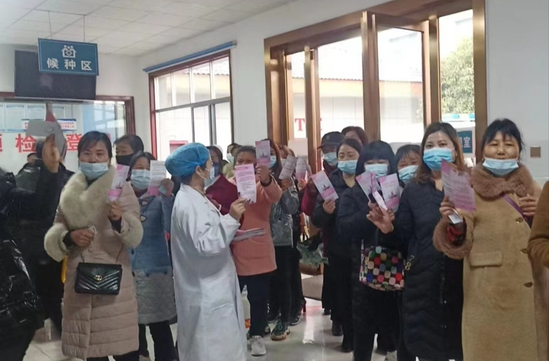 湖南汉寿：做好“两癌”免费筛查 守护女性生命健康