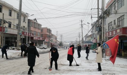 【抗击冰雪一线】汉寿县丰家铺镇：铲雪除冰，温暖守护