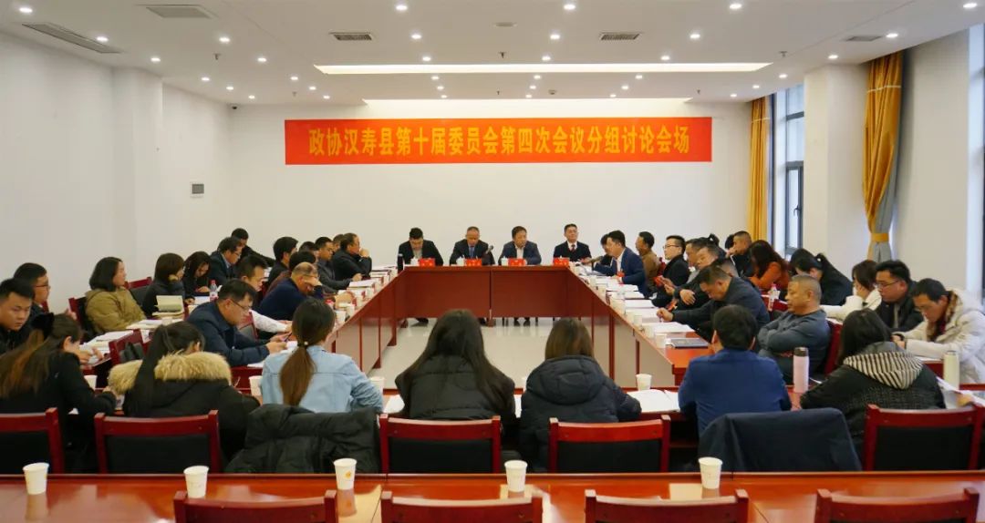 政协汉寿县第十届委员会第四次会议开展分组讨论