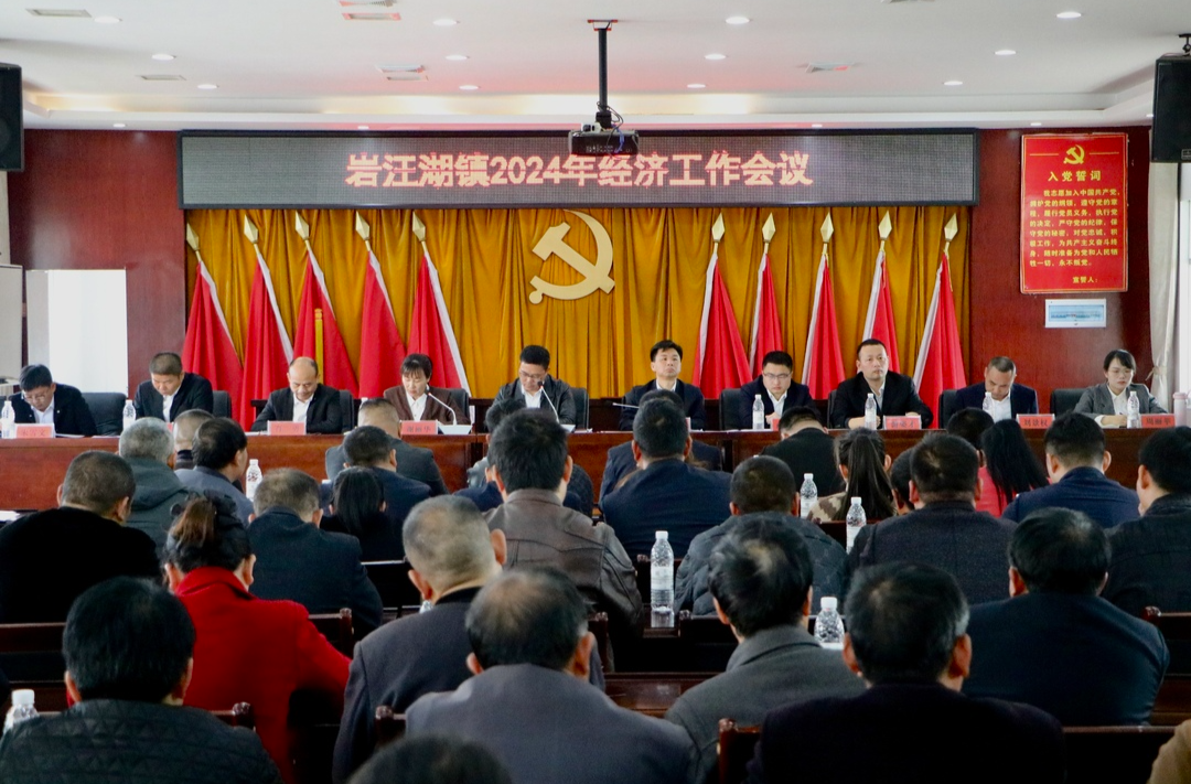 汉寿县岩汪湖镇召开2024年经济工作会议