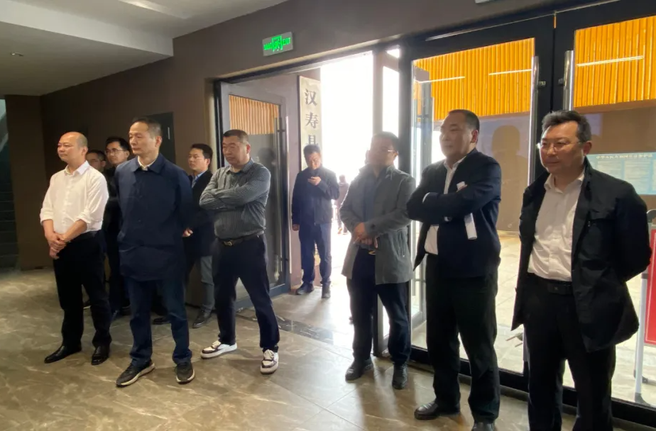 荆州市考察团来汉寿考察山水工程建设工作