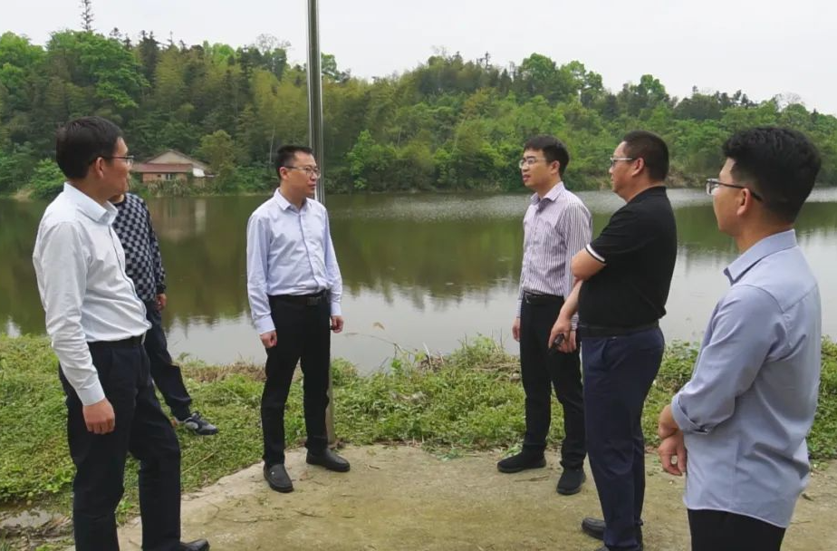 汉寿县领导督导山丘区防汛备汛工作