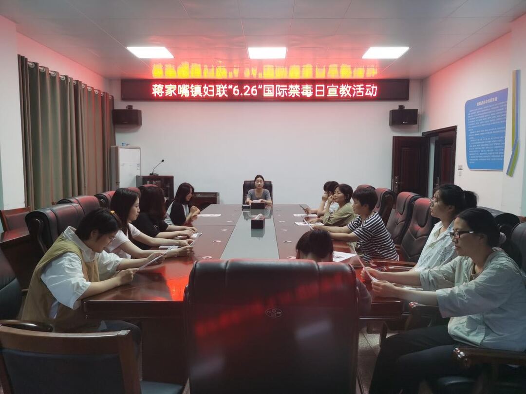 汉寿县蒋家嘴镇：基层妇联筑防线 禁毒宣传守平安